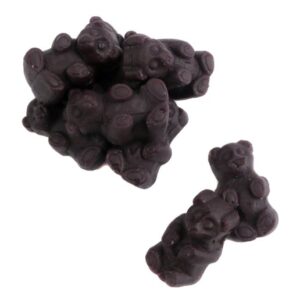 Zachary Black Juju Bears Old Fashioned Licorice Chewy Candy 5lb Bag Bulk